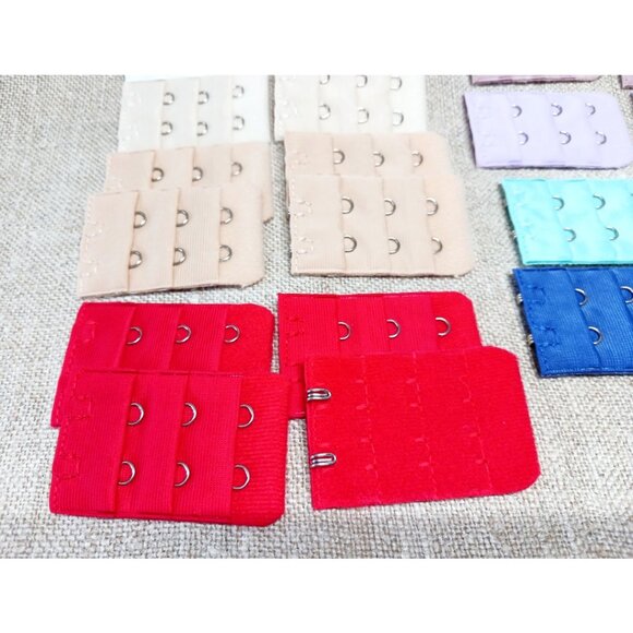 Comfortable Elastic & Non Elastic Bra Extenders set, NWOT - Picture 4 of 6